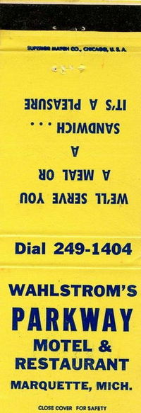 Parkway Motel - Matchbook (newer photo)